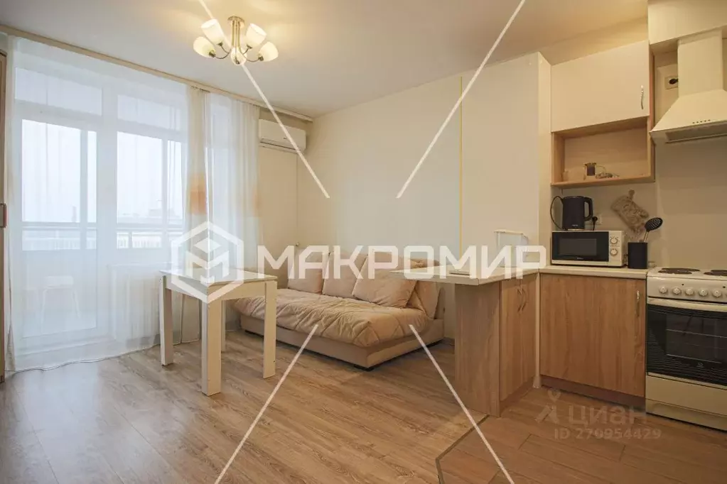 Студия Санкт-Петербург ул. Красуцкого, 3к2 (26.0 м) - Фото 0