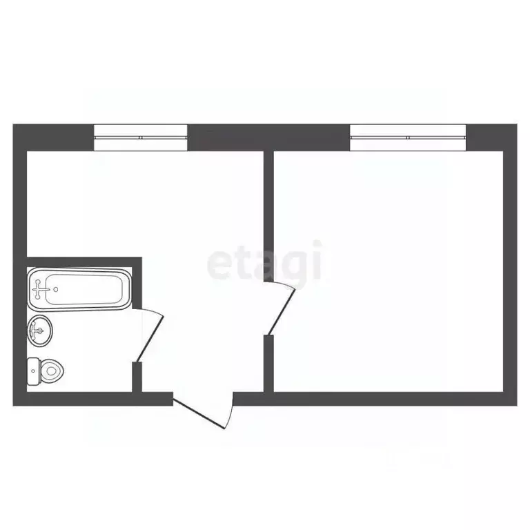 Комната Татарстан, Набережные Челны пос. ГЭС, 8-й комплекс, 14 (25.5 ... - Фото 2