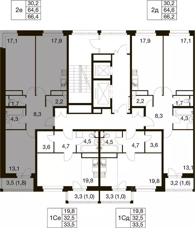 3-к кв. Московская область, Балашиха Гагарина мкр, ул. Проектная, 4 ... - Фото 2