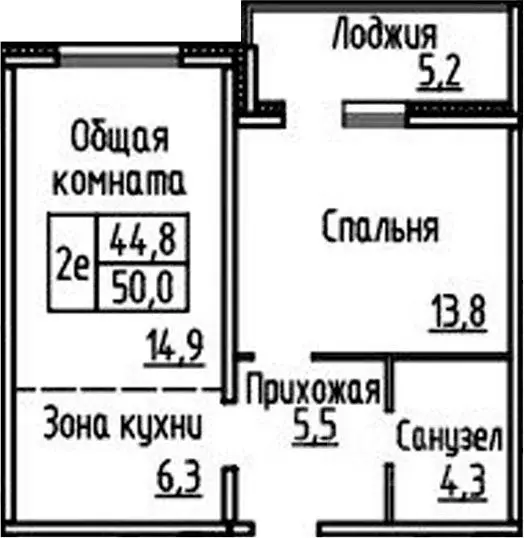 2-к кв. Новосибирская область, Новосибирский район, Мичуринский ... - Фото 0