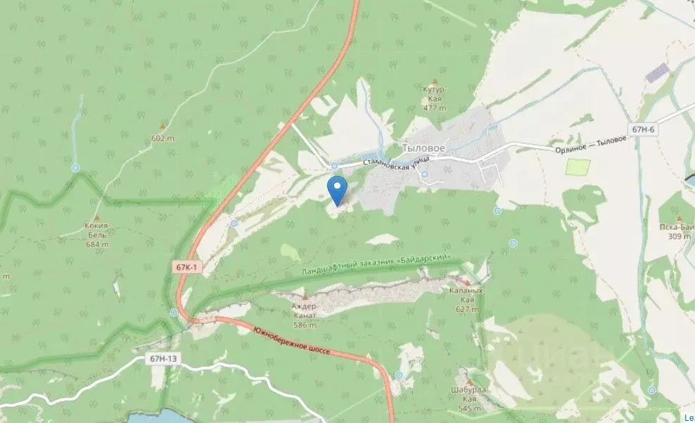 Участок в Севастополь с. Тыловое, ул. Лесная, 57 (4.0 сот.) - Фото 0