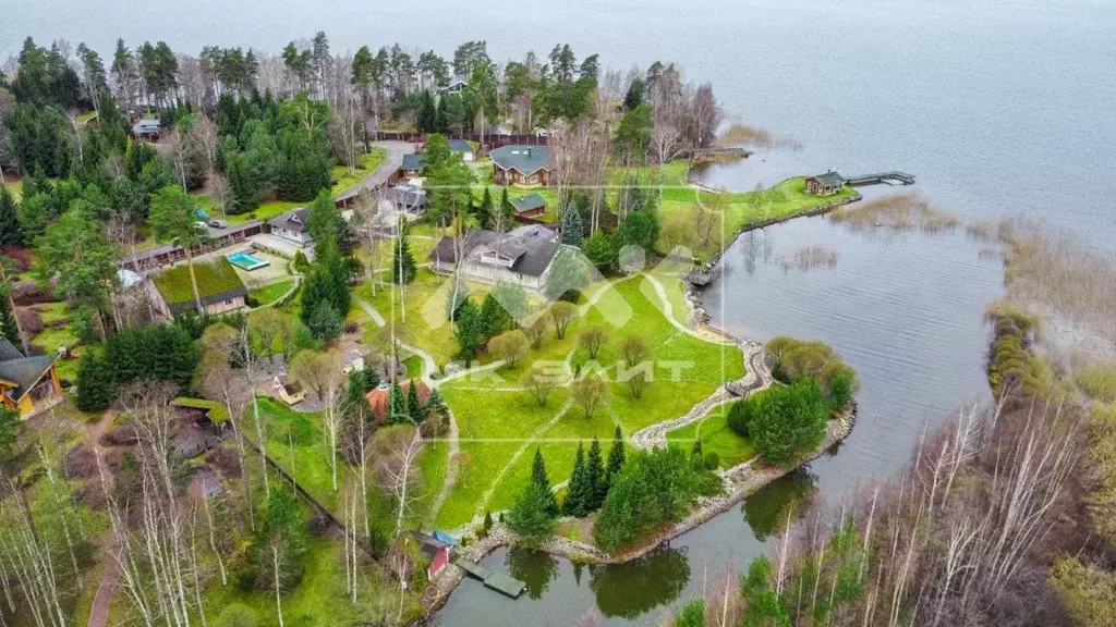 Коттедж в Ленинградская область, Приозерский район, Плодовское с/пос, ... - Фото 0