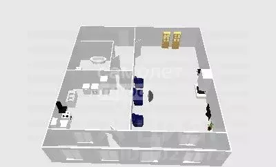 1-к кв. Ульяновская область, Ульяновск ул. Рябикова, 61/37 (36.0 м) - Фото 2