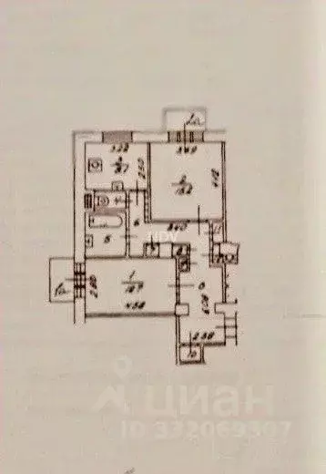 2-к кв. Москва Октябрьская ул., 69 (60.6 м) - Фото 2