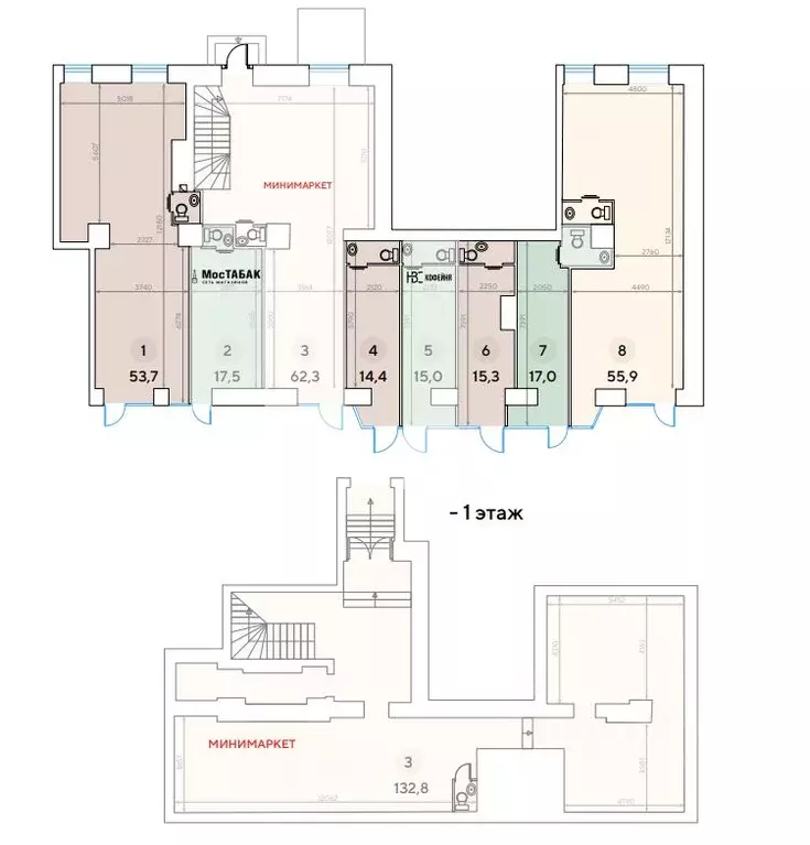 Торговая площадь в Москва Ленинградский просп., 33К3 (14 м) - Фото 2