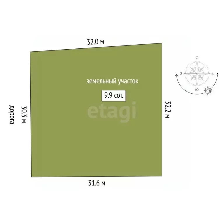 Участок в Тюменская область, Тюмень Якорь садовое товарищество, ул. ... - Фото 2