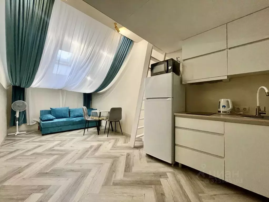 Студия Москва д. Марьино, ул. Жемчужная, 1к16 (33.0 м) - Фото 2