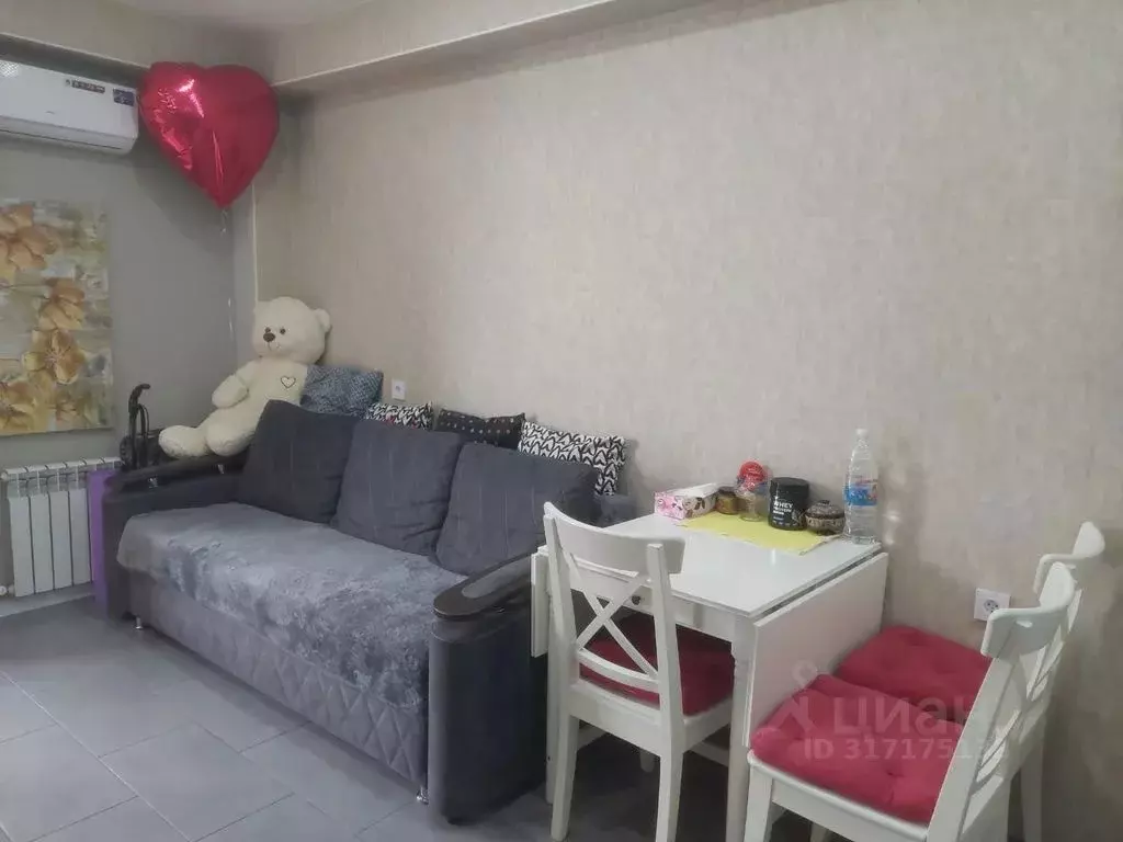 1-к кв. Краснодарский край, Сочи Мамайка мкр, ул. Волжская, 32А (35.0 ... - Фото 0
