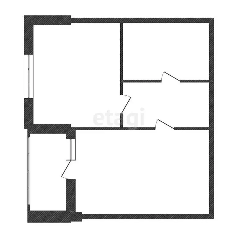 1-комнатная квартира: посёлок Дубовое, Чудесная улица, 6 (33.5 м) - Фото 0