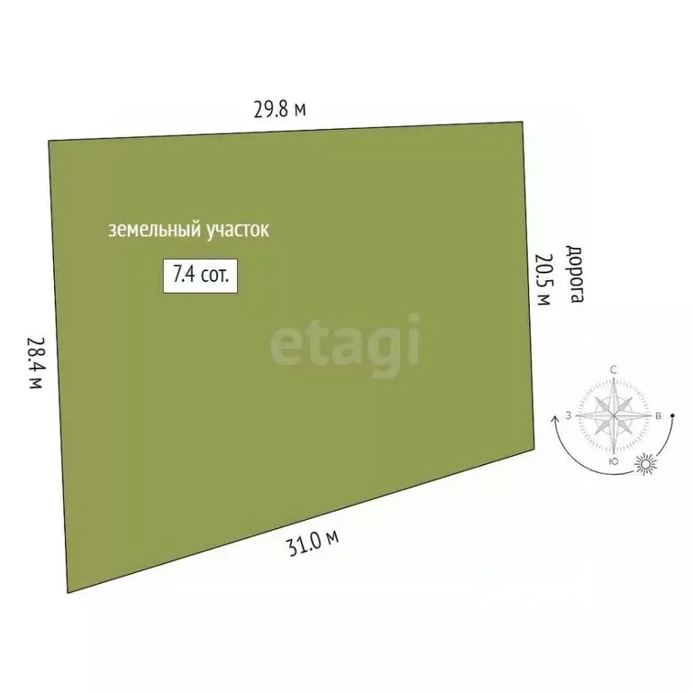 Участок в Калужская область, Малоярославецкий муниципальный округ, д. ... - Фото 2