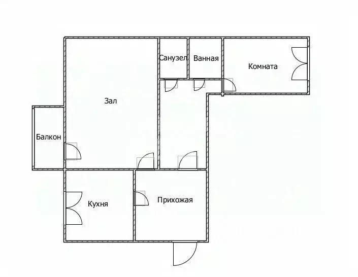 2-к кв. Ульяновская область, Ульяновск ул. Рябикова, 37 (73.4 м) - Фото 1