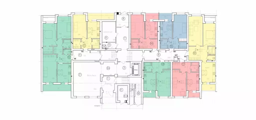 1-к кв. Саратовская область, Энгельс Энгельс-9 мкр, 2 (38.8 м) - Фото 2