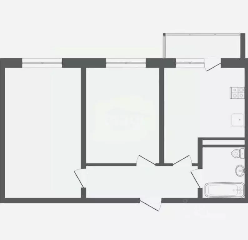 2-к кв. Краснодарский край, Краснодар ул. Даниила Смоляна, 65 (52.3 м) - Фото 0