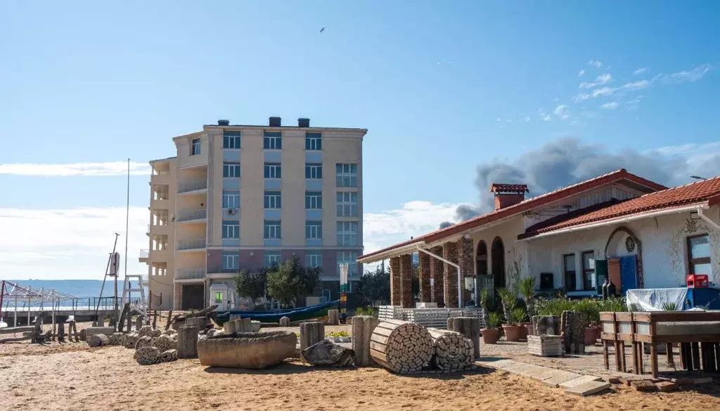 Свободной планировки кв. Крым, Феодосия ш. Керченское, 31И (34.6 м) - Фото 1