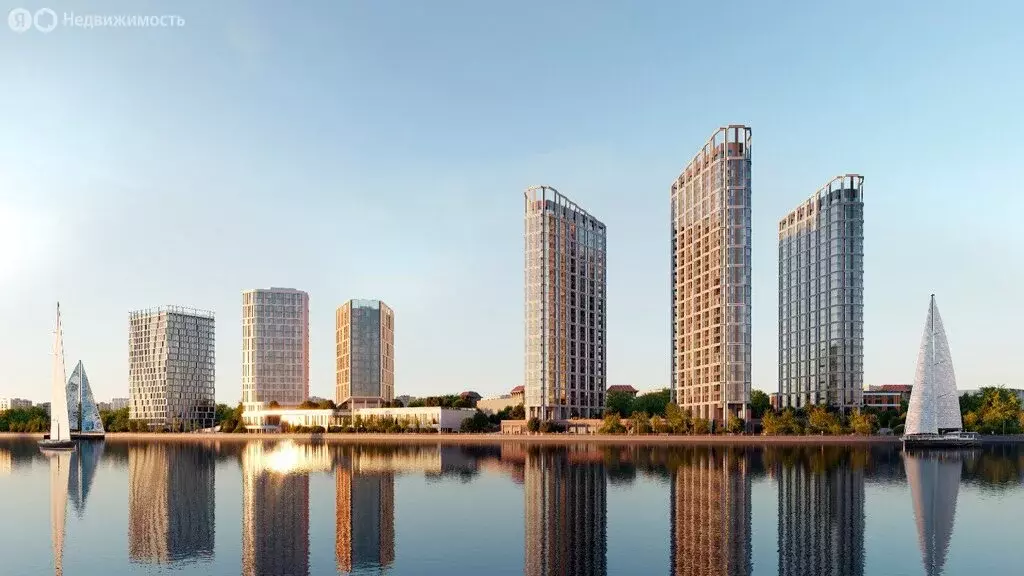 3-комнатная квартира: Москва, жилой комплекс Дрим Рива (63 м) - Фото 1