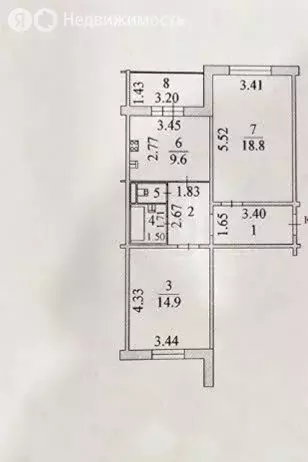 2-комнатная квартира: Липецк, улица С.М. Шерстобитова, 4 (57.4 м) - Фото 0