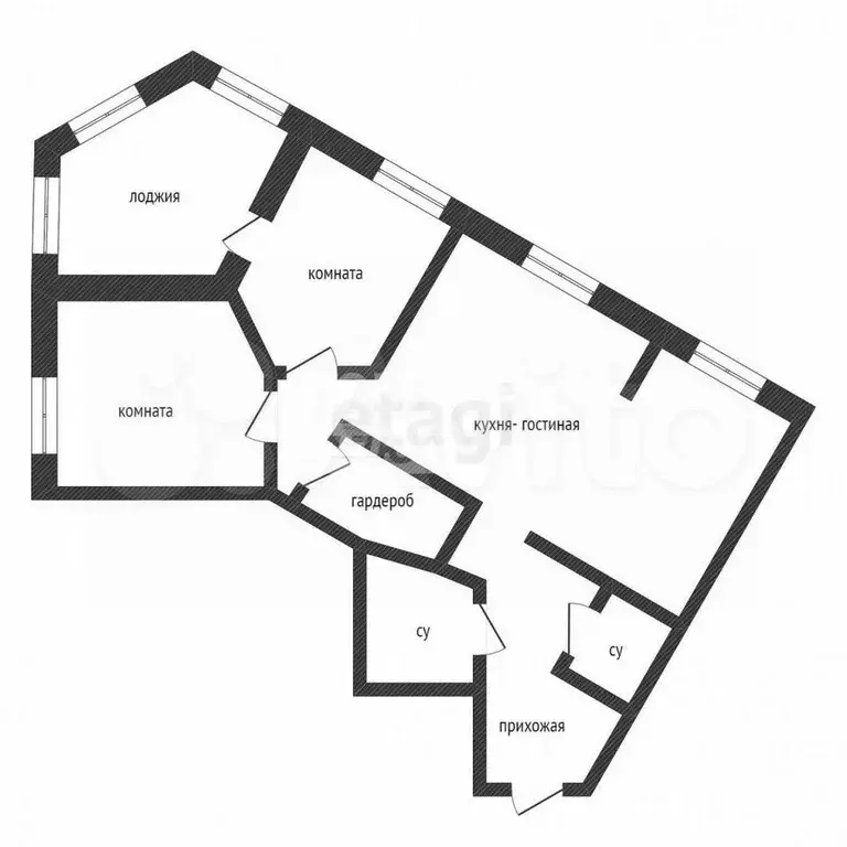 3-к. квартира, 100 м, 8/22 эт. - Фото 0