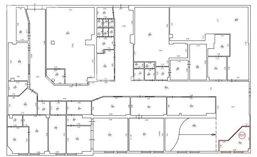 Офис (14 м) - Фото 1