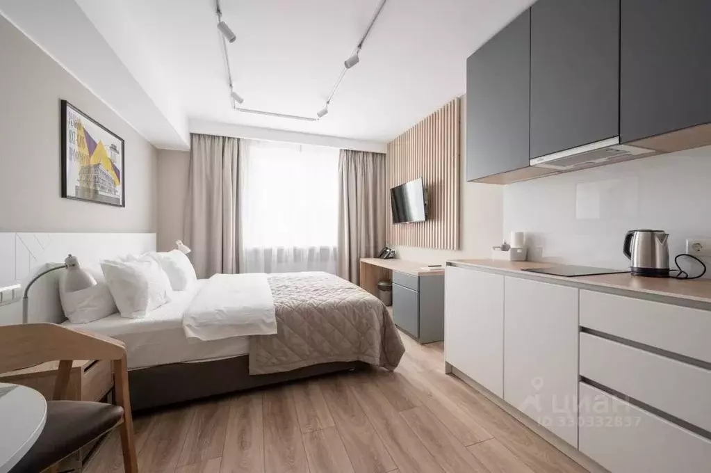 Студия Санкт-Петербург Заозерная ул., 3к3 (25.0 м) - Фото 1