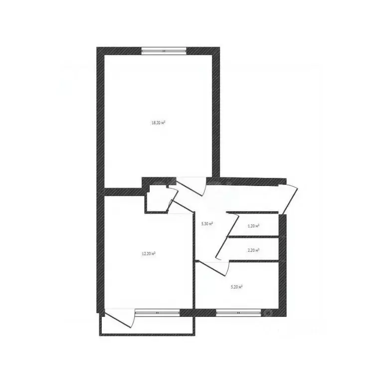 2-к кв. Брянская область, Карачев ул. Луначарского, 197 (48.0 м) - Фото 1