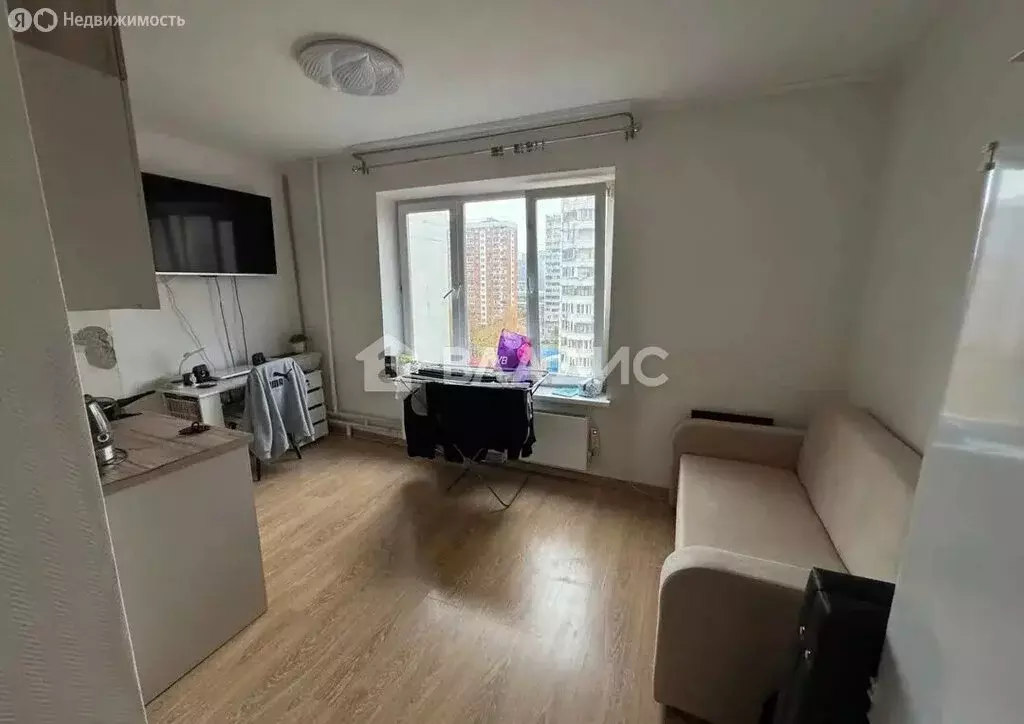 Квартира-студия: Москва, Клинская улица, 4к2 (17 м) - Фото 1