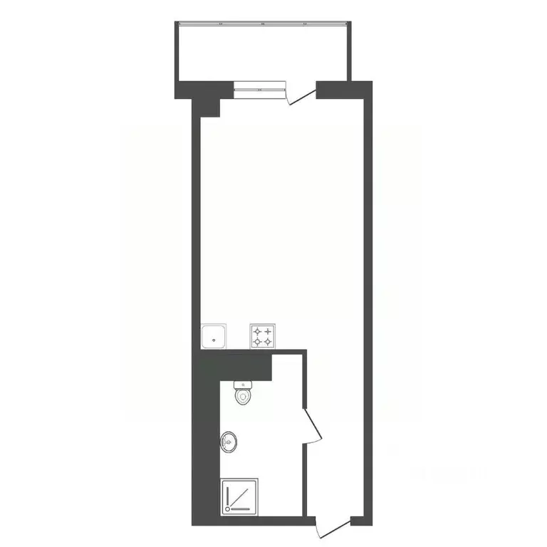 Студия Красноярский край, Красноярск Судостроительная ул., 27Б (20.6 ... - Фото 2