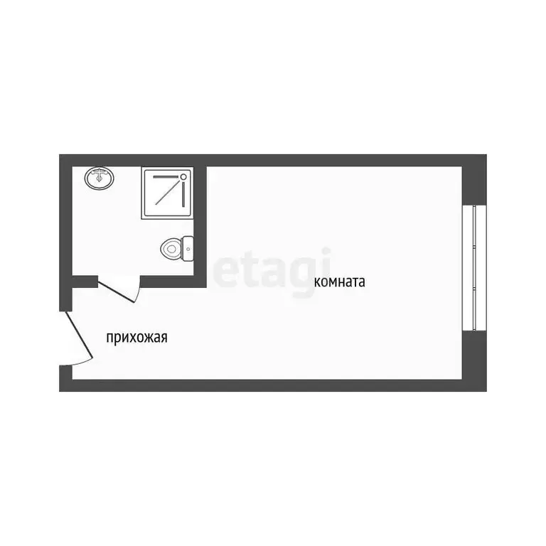 Квартира-студия: Сочи, Курортный проспект, 84А (18.3 м) - Фото 0