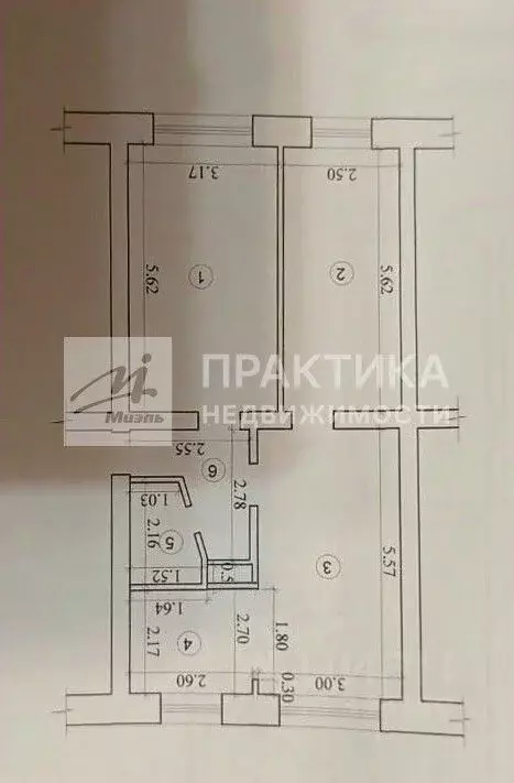 3-к кв. Владимирская область, Киржач ул. Текстильщиков, 9 (62.2 м) - Фото 2