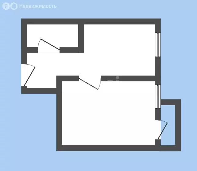1-комнатная квартира: Иркутск, 4-я Железнодорожная улица, 6 (40.6 м) - Фото 1