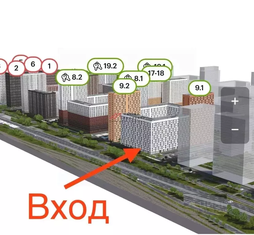 Торговая площадь в Московская область, Котельники Парковый мкр, Белая ... - Фото 1