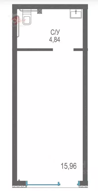 Студия Крым, Сакский район, Лесновское с/пос, с. Прибрежное пер. ... - Фото 2