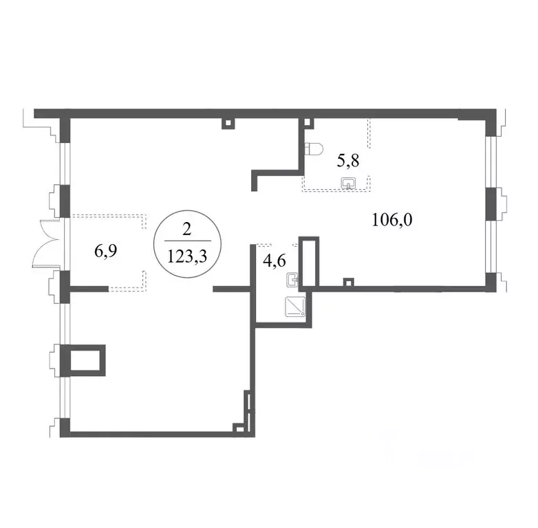Помещение свободного назначения в Московская область, Одинцовский ... - Фото 1