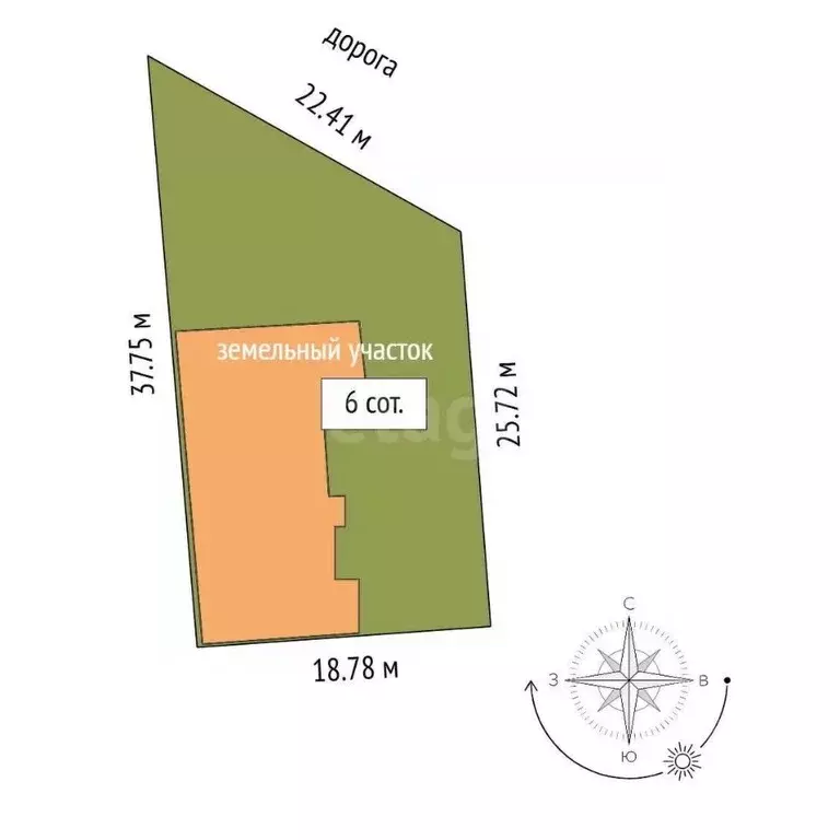 Дом в Крым, Симферополь ул. Дарвина (452 м) - Фото 2