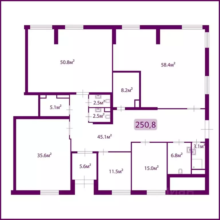 Помещение свободного назначения в Москва Винницкая ул., 8к3 (251 м) - Фото 1