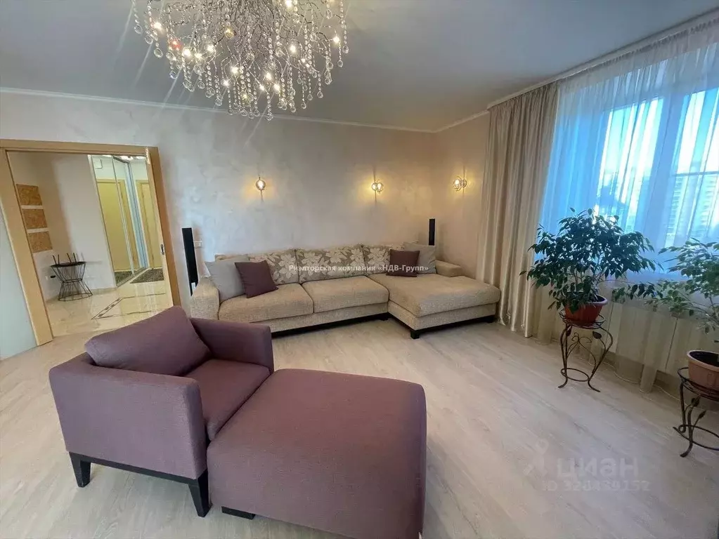 3-к кв. Хабаровский край, Хабаровск ул. Фрунзе, 95 (103.7 м) - Фото 2