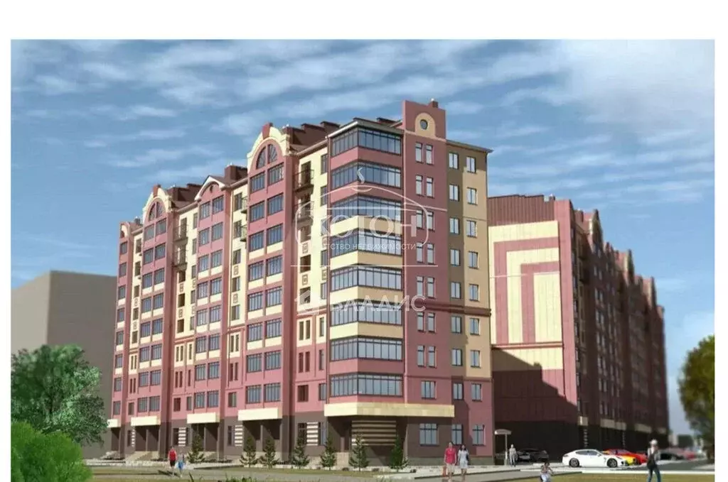 2-комнатная квартира: Элиста, улица имени Н.С. Хрущёва, 15 (70.4 м) - Фото 1