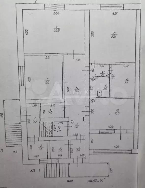 3-к. квартира, 218 м, 2/2 эт. - Фото 0
