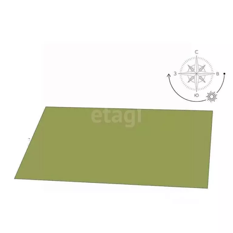 Участок в Крым, Сакский район, Суворовское с/пос, с. Великое  (19.45 ... - Фото 2