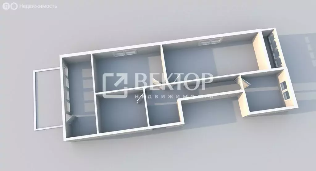 3-комнатная квартира: Кострома, улица Симановского, 81 (136.4 м) - Фото 2