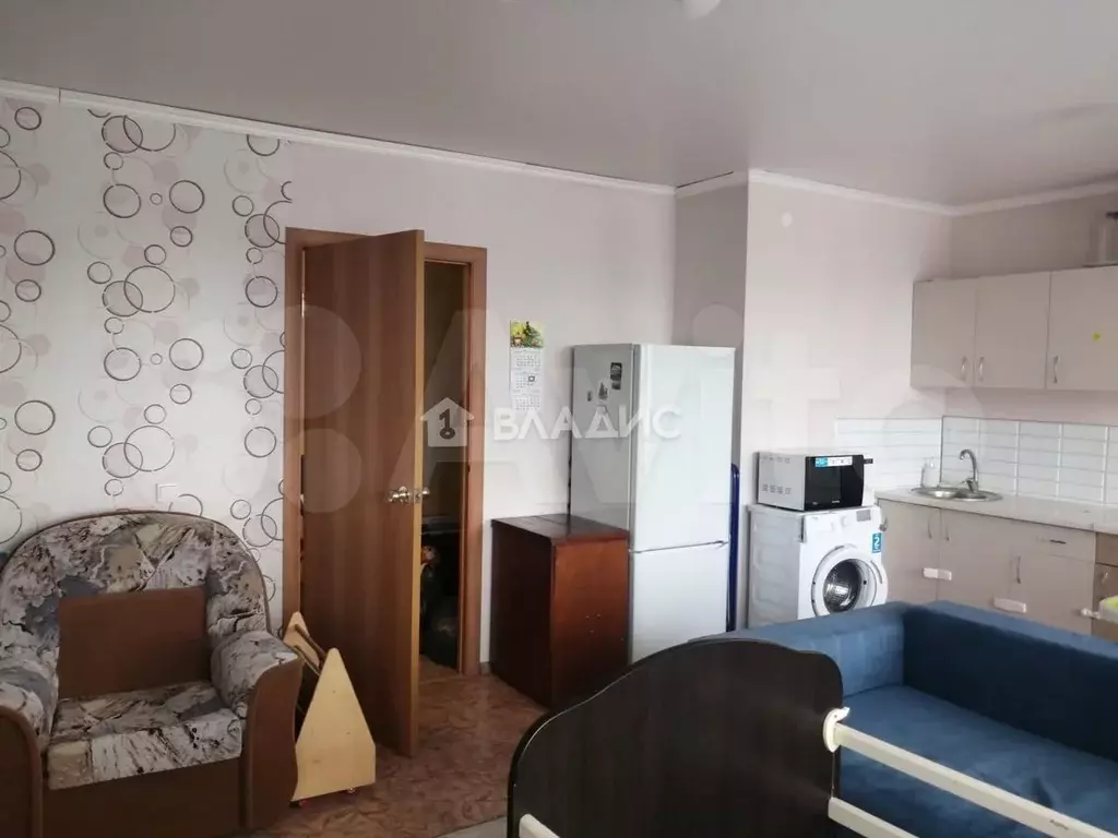 Квартира-студия, 33,4 м, 5/5 эт. - Фото 1