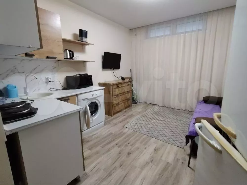 Апартаменты-студия, 18,5 м, 1/13 эт. - Фото 0