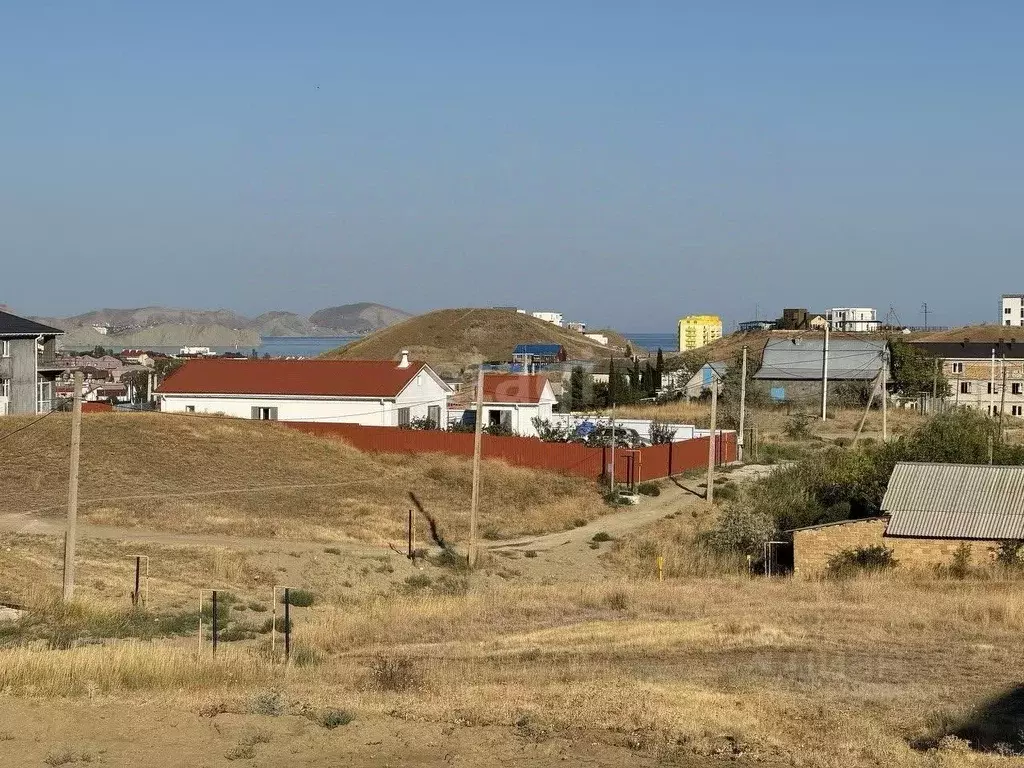 участок в крым, феодосия городской округ, коктебель пгт ул. миндальная . - Фото 0