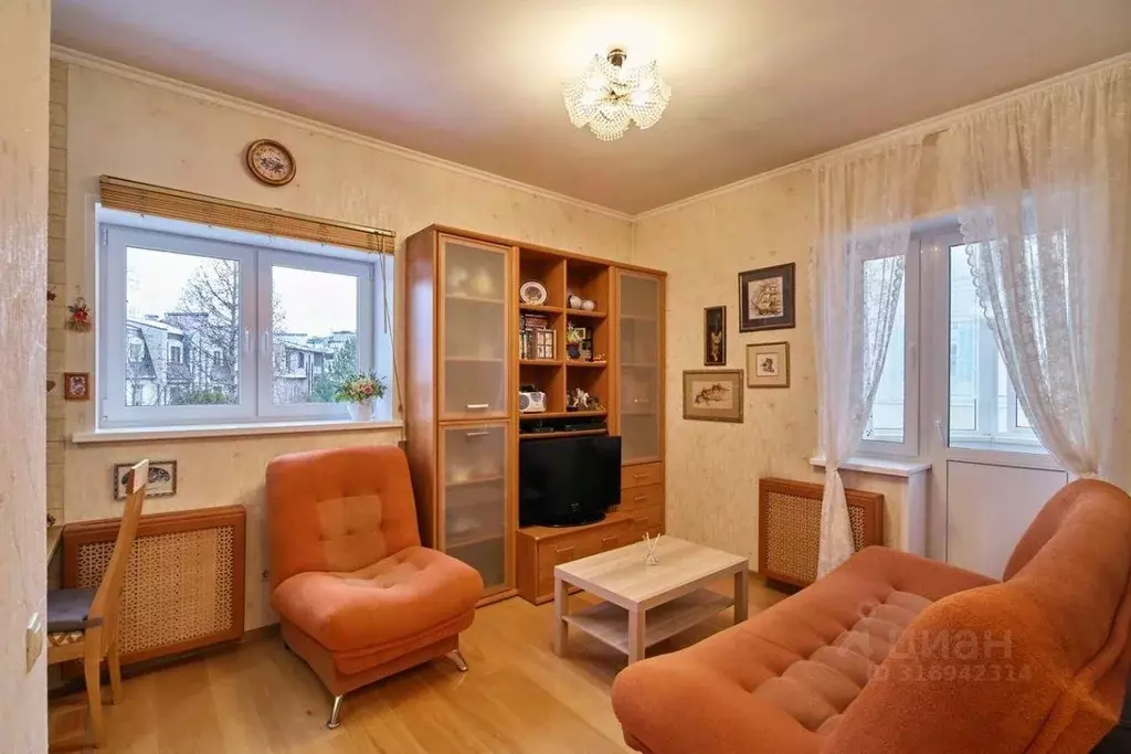 Квартира, 1 комната, 37.6 м - Фото 0