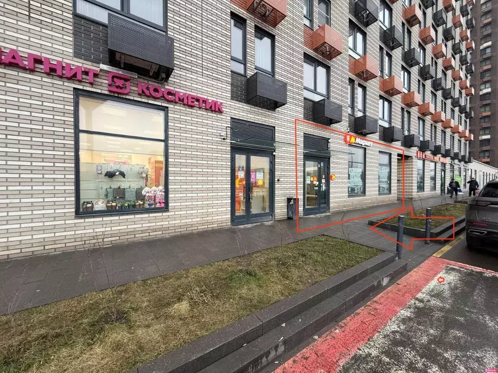 Торговая площадь в Московская область, Котельники Парковый мкр, 1к1 ... - Фото 2