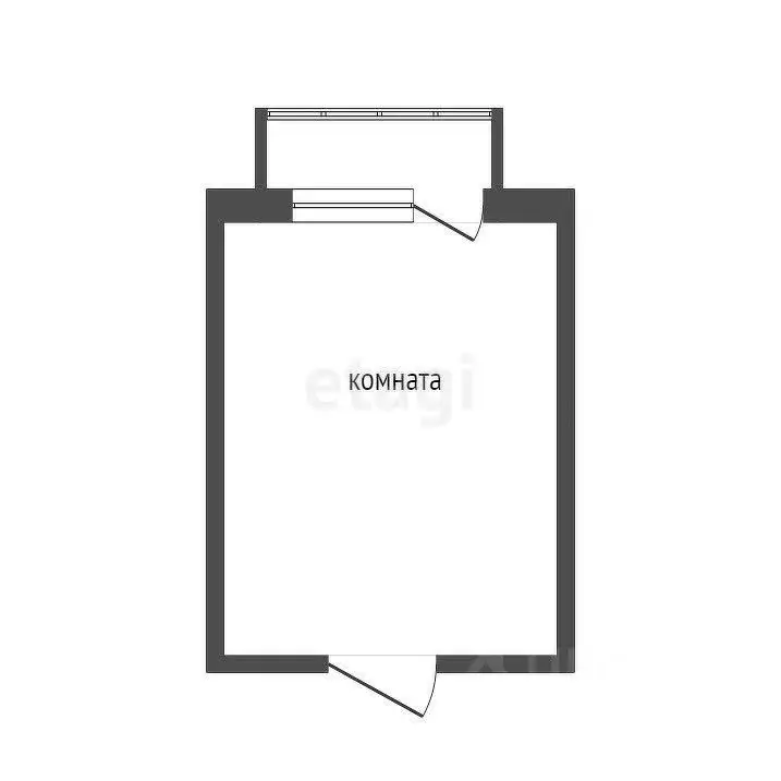 Комната Красноярский край, Красноярск Новая ул., 26 (18.1 м) - Фото 2