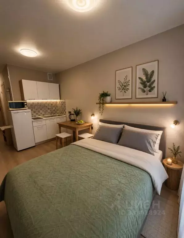 Студия Санкт-Петербург просп. Стачек, 64 (18.9 м) - Фото 2