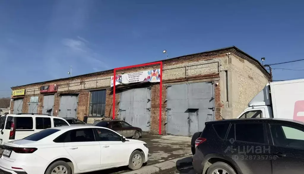 Склад в Свердловская область, Екатеринбург ул. Лукиных, 1Б (66 м) - Фото 1