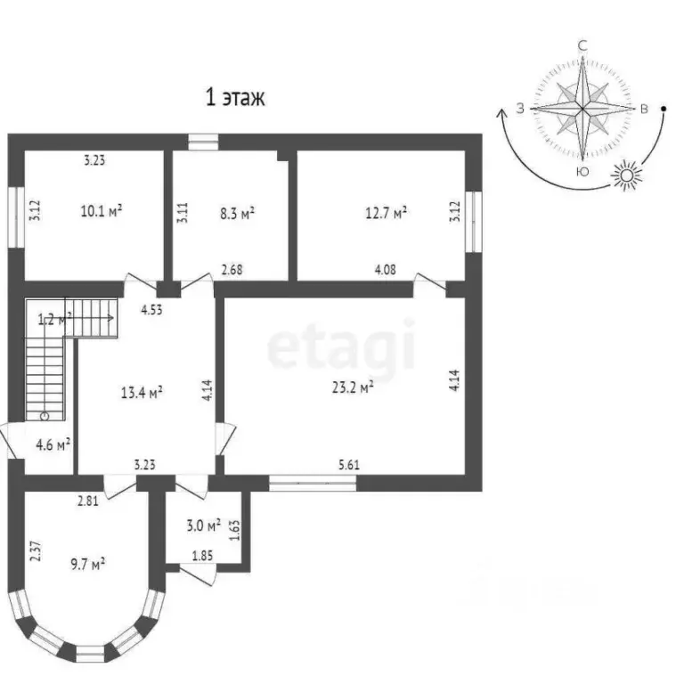 Дом в Крым, Ялта ул. Имени Умера Акмоллы Адаманова, 28 (193 м) - Фото 2