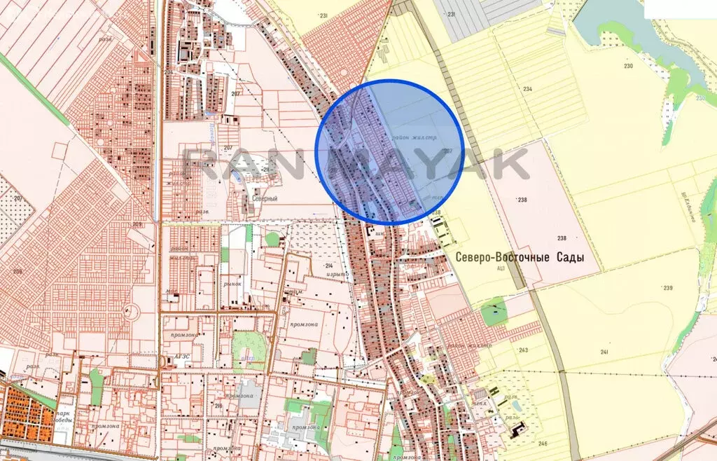 Участок в Северо-Восточные Сады, Прямая улица, 72 (7 м) - Фото 1