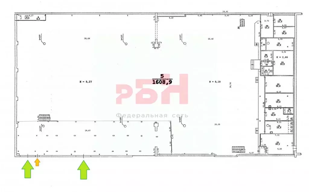 Склад в Свердловская область, Екатеринбург ул. Самолетная, 55литО ... - Фото 2